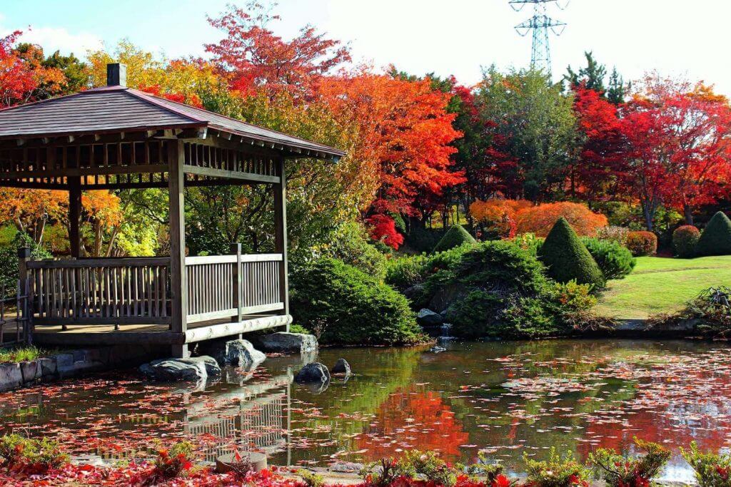 平岡樹芸センター日本庭園