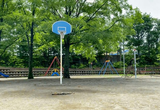 三里塚公園バスケットゴール