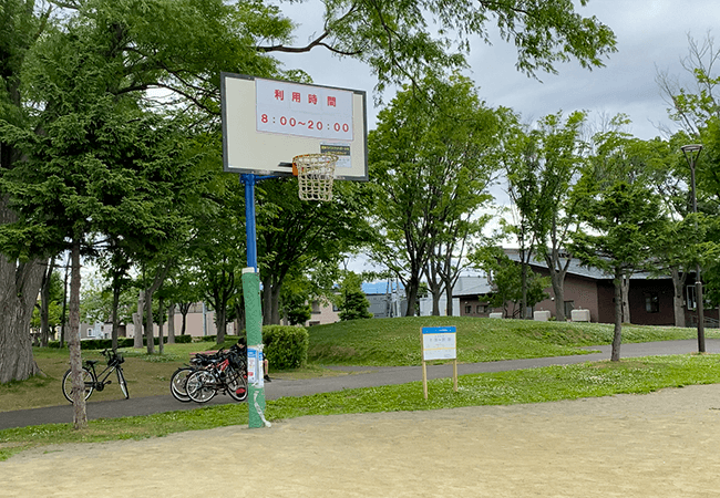 北郷公園バスケットゴール