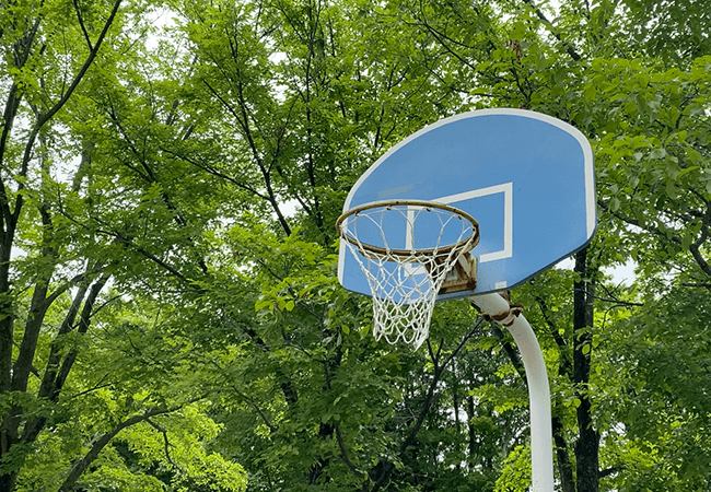 三里塚公園バスケットゴール