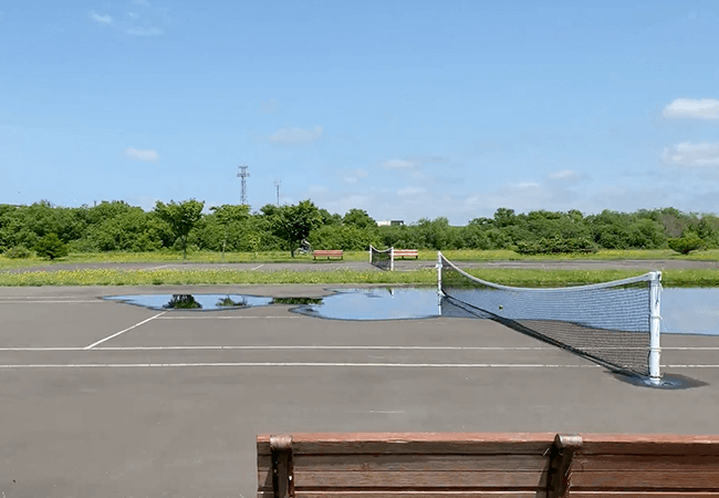 豊平川緑地テニスコート